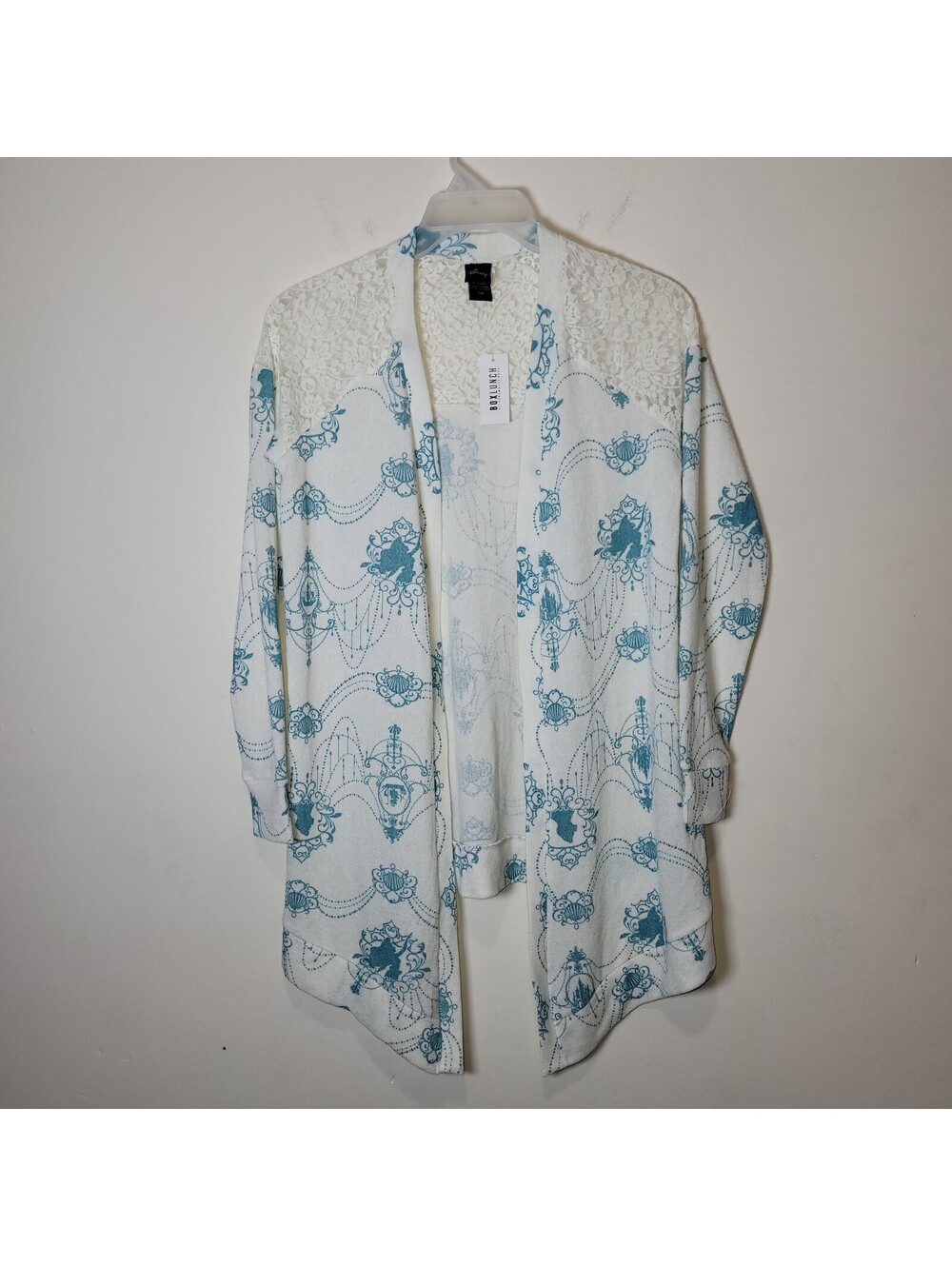 NWT Disney BoxLunch Little Mermaid Chandelier Drape Cardigan Sweater Women's S